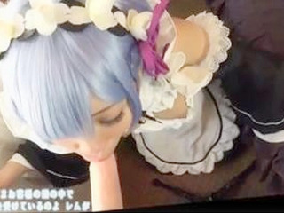 Japanese babe's kinky cosplay and XXX steamy sex acts